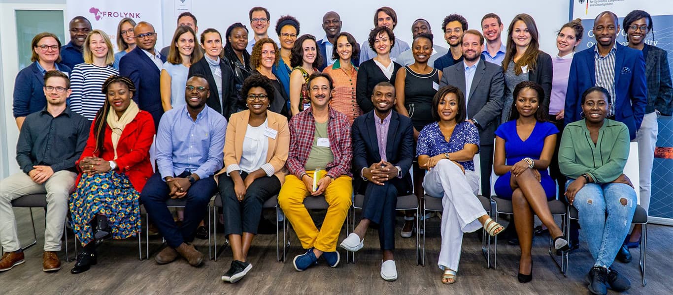 African and European founders at an Afrolynk event